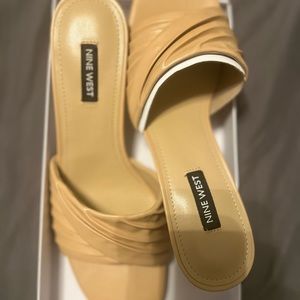 Nine West Women AZALA heeled slide sandals